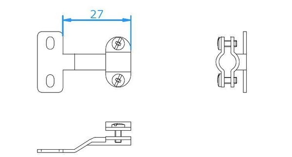 Zugentlastung Duplex Standard-Stecker